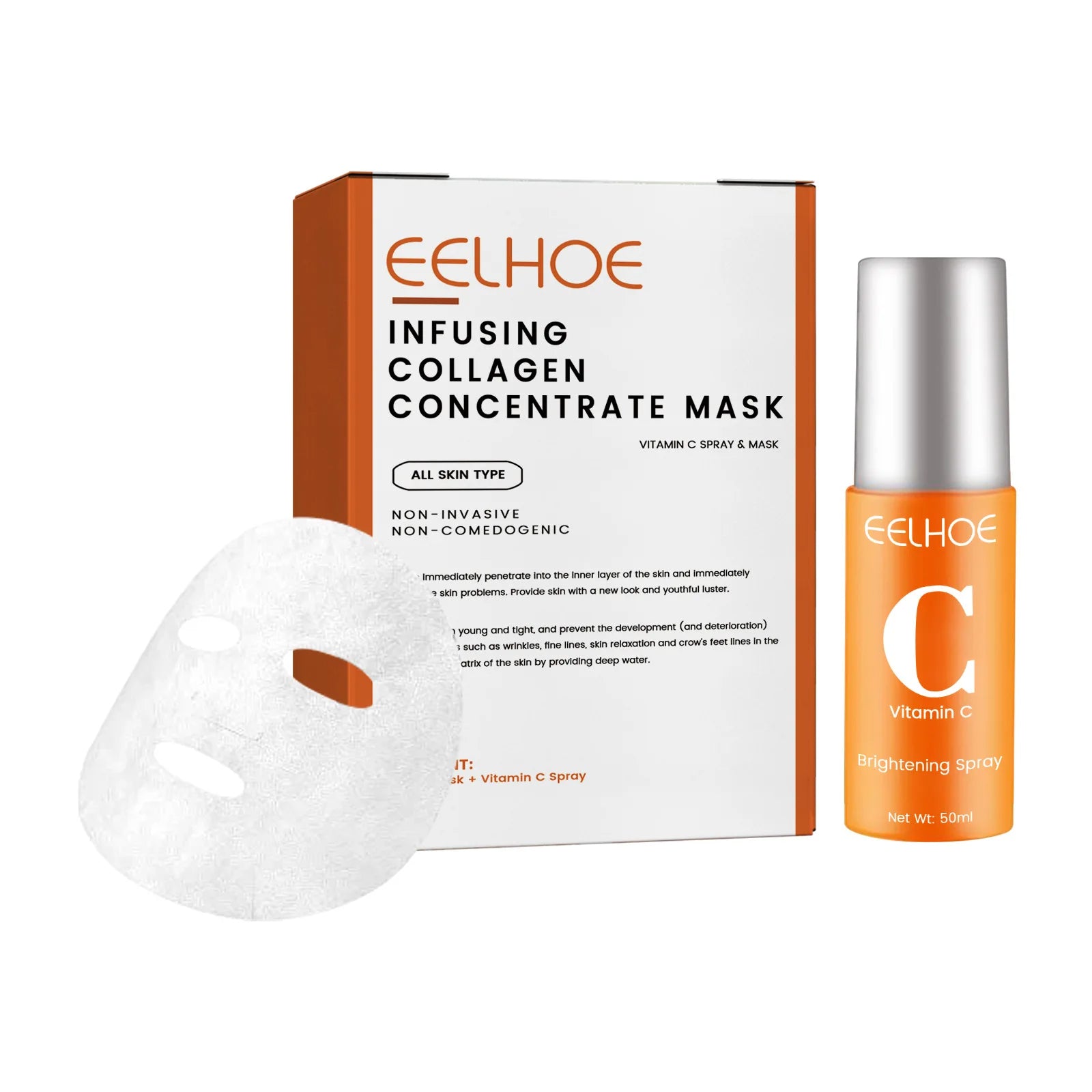 Mascarilla de Colágeno + Vitamina C para una Cara Radiante en Minutos 🇨🇴