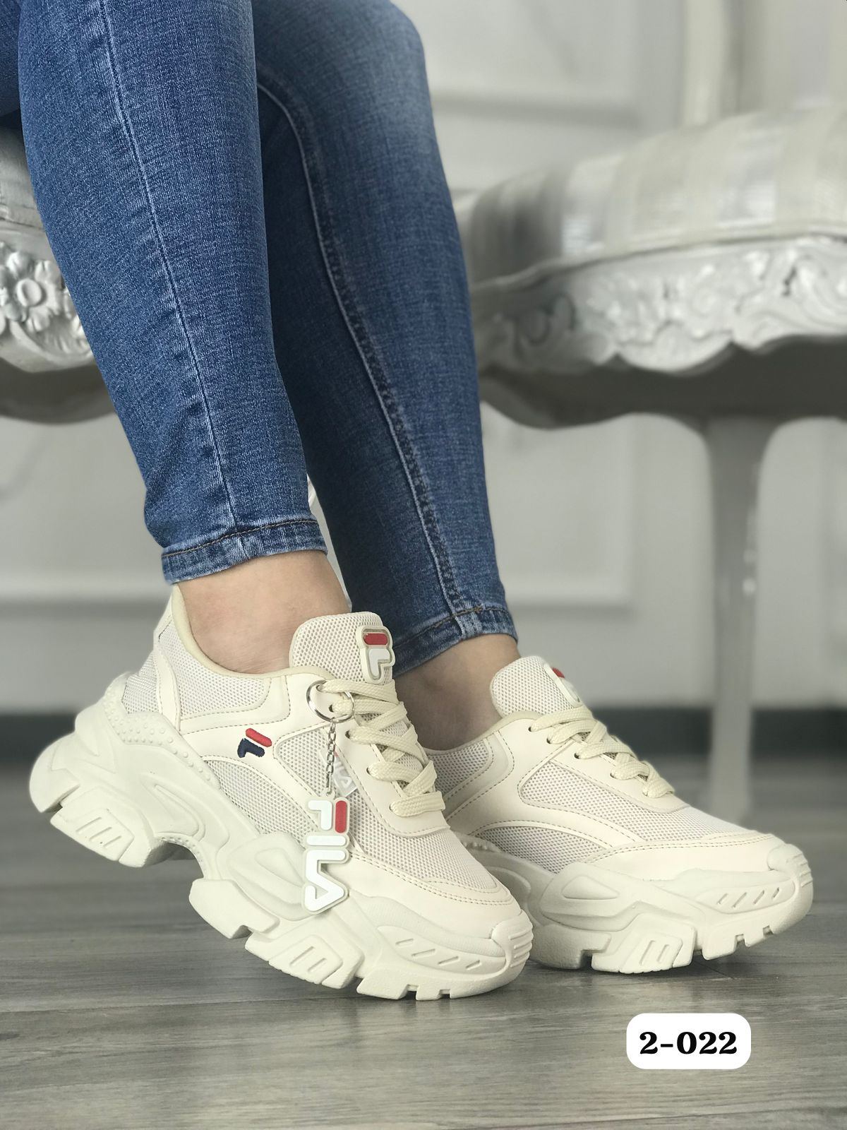 Tenis Fila Plataforma Mujer