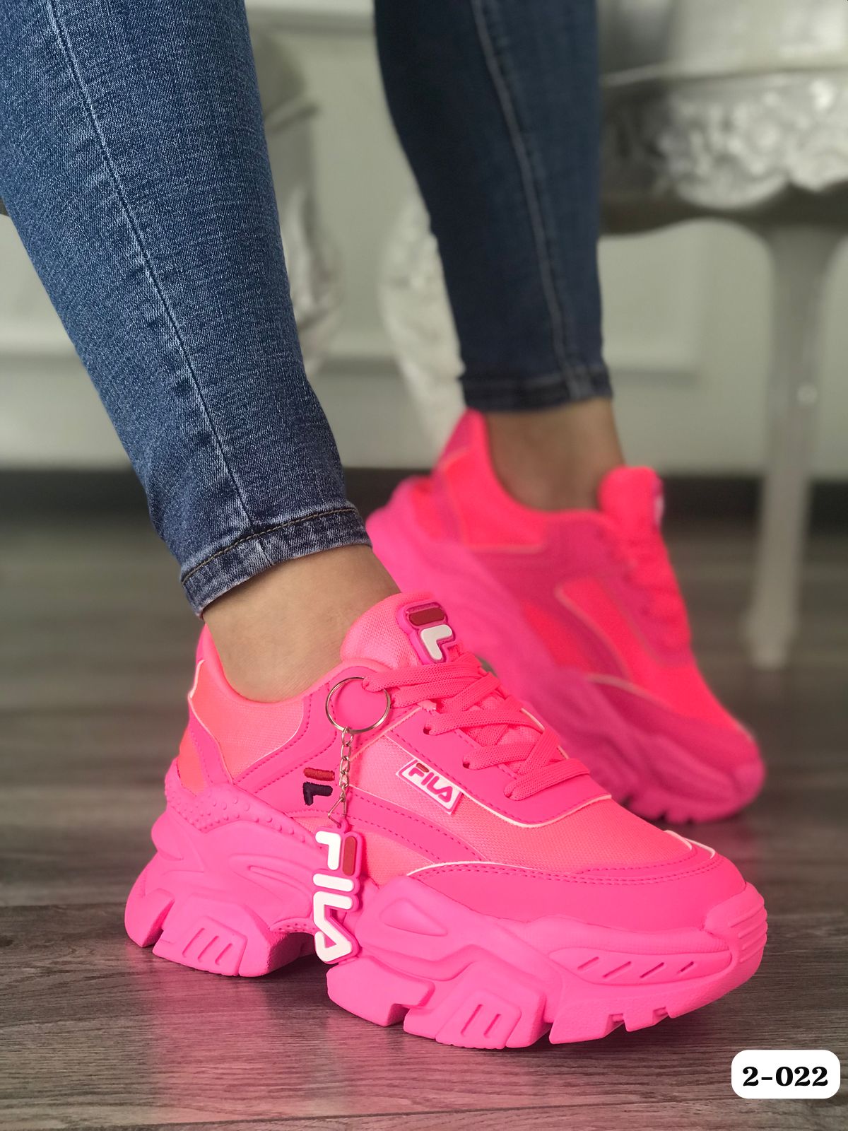 Tenis Fila Plataforma Mujer