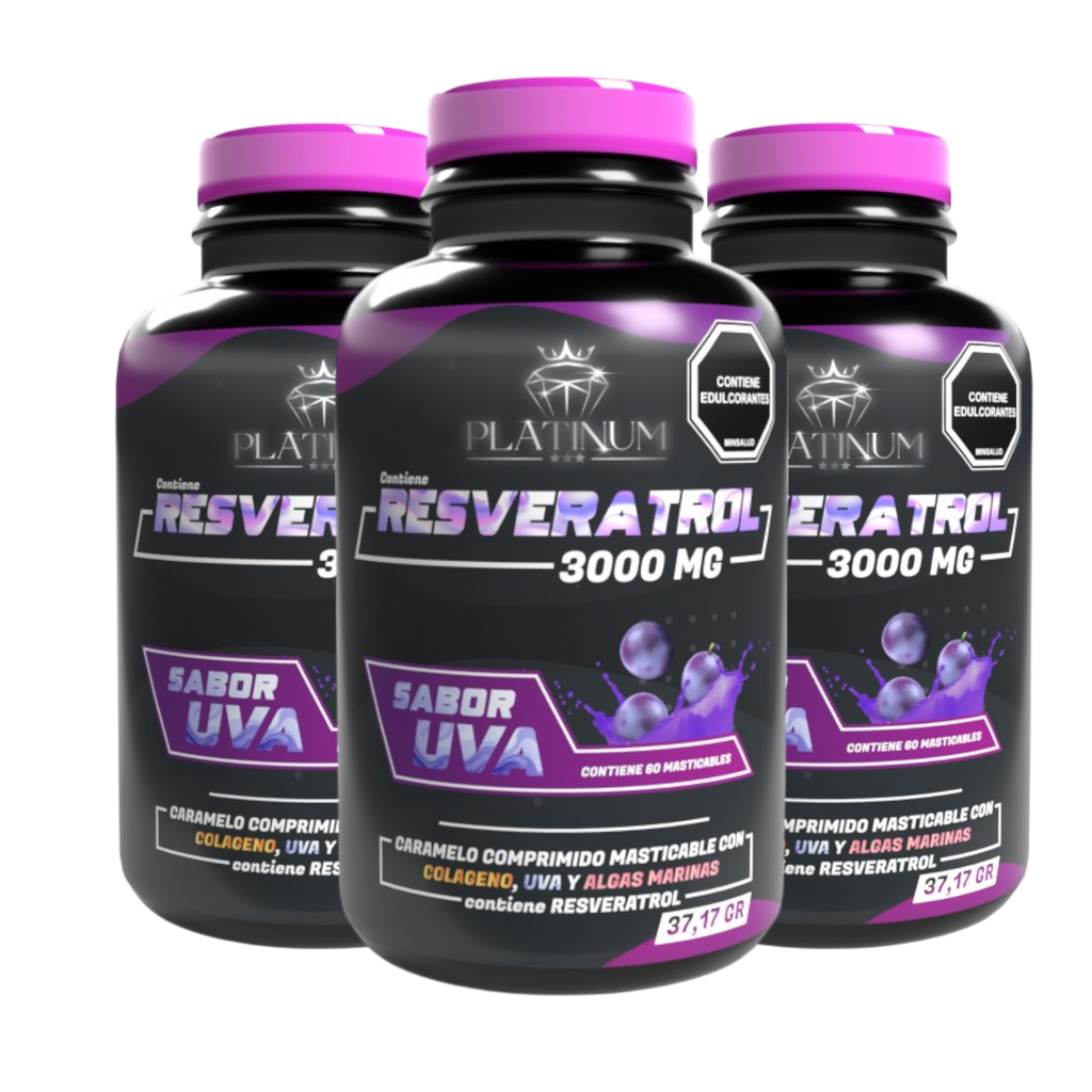 RESVERATROL X 3000mg con INVIMA