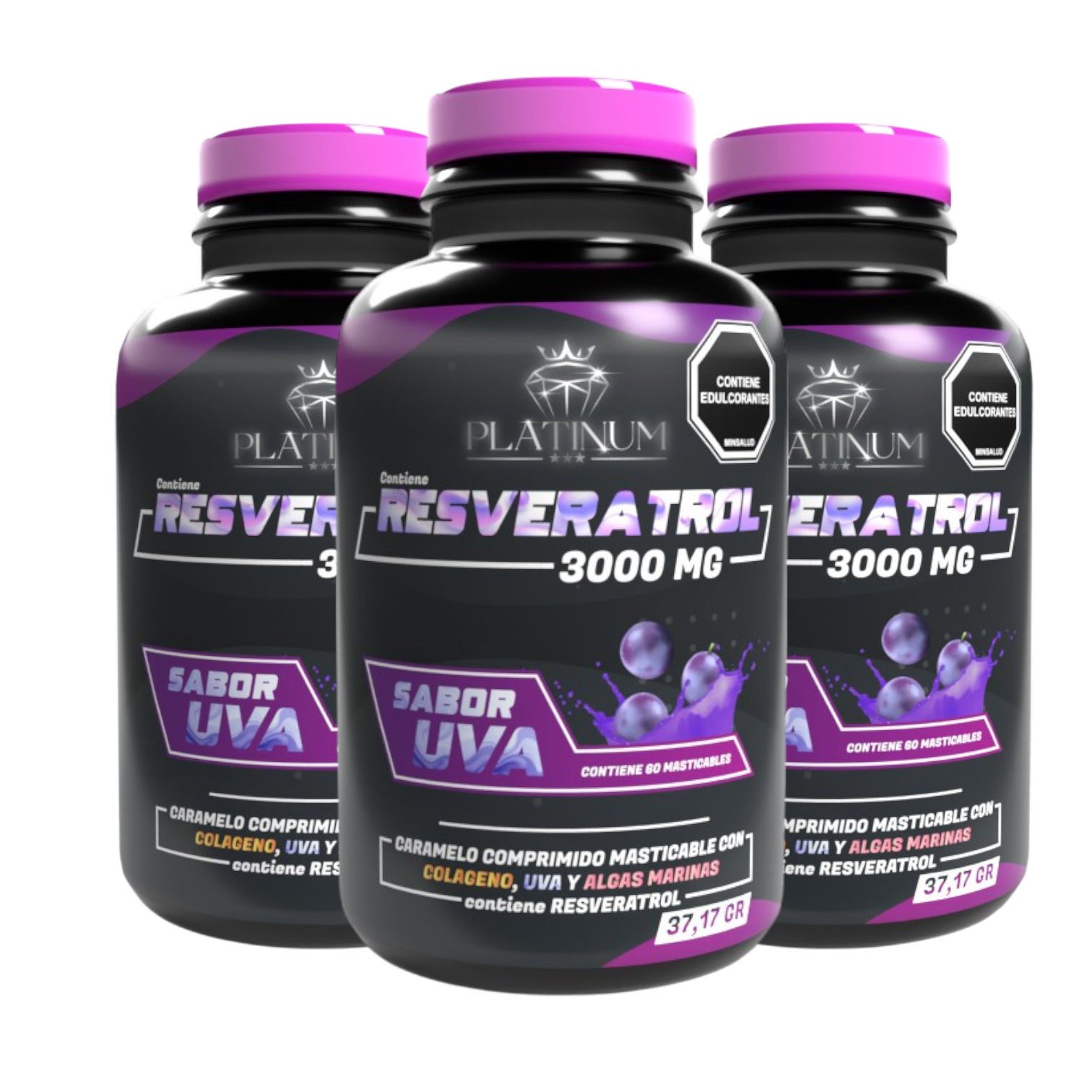 RESVERATROL X 3000mg con INVIMA