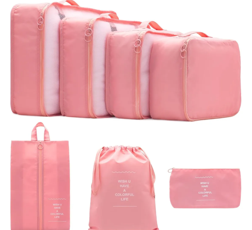 Set de Bolsas Viajeras x 8 Piezas 🇨🇴