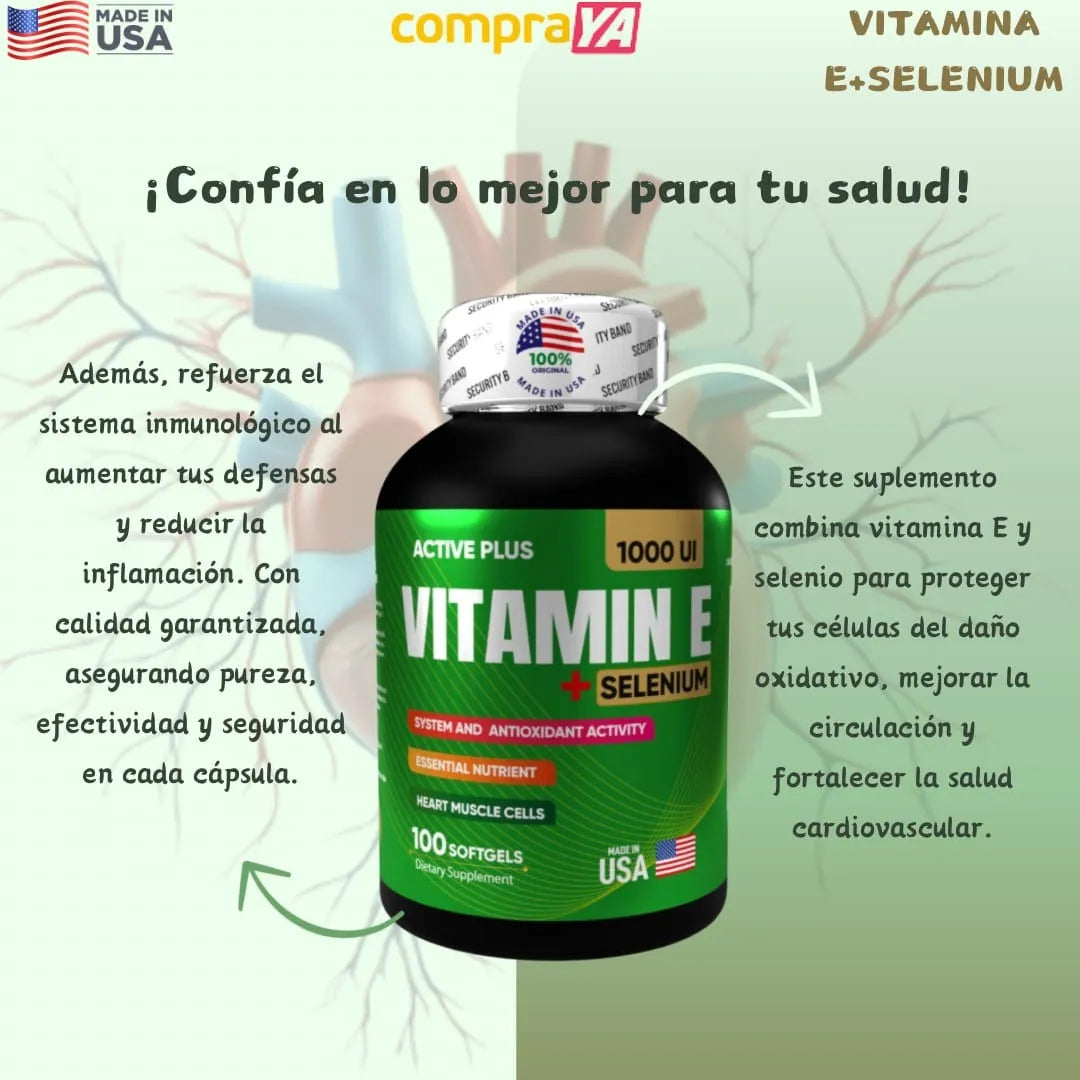VITAMINA E x100 Softgels