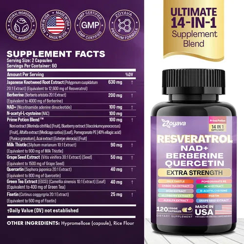 COMBO RESVERATROL + MAGNESIO